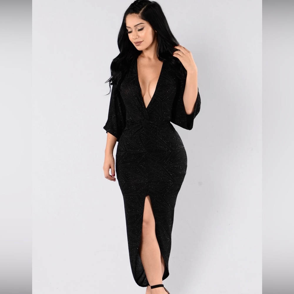 Fashion Nova “Come to Me Dress” - Size Large